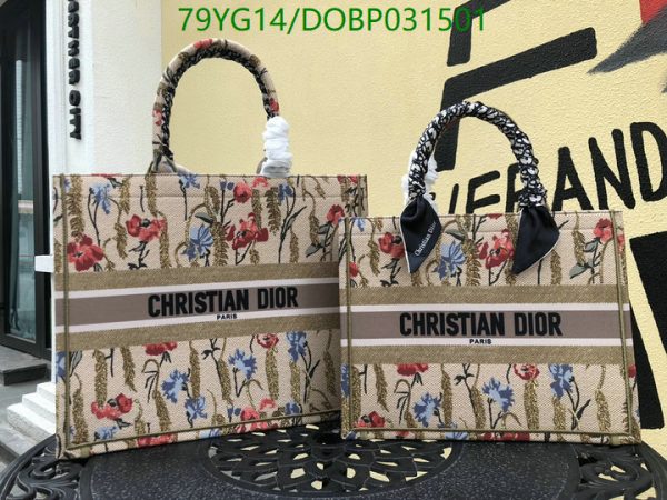 Christian Dior AAA+ Replica Dioriviera Book Tote Blue DOBP031501164