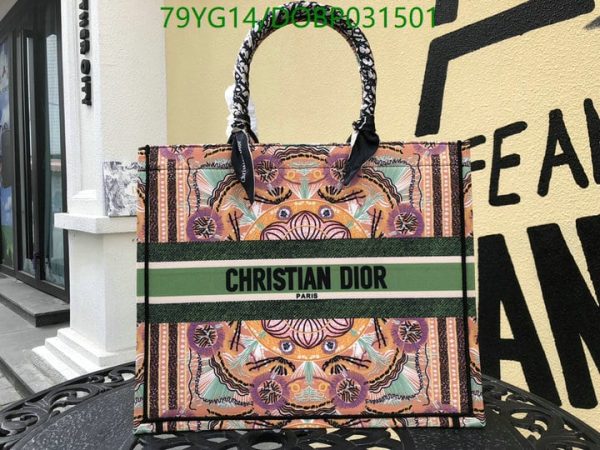 Christian Dior AAA+ Replica Dioriviera Book Tote Blue DOBP031501164