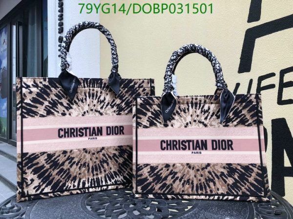 Christian Dior AAA+ Replica Dioriviera Book Tote Blue DOBP031501164