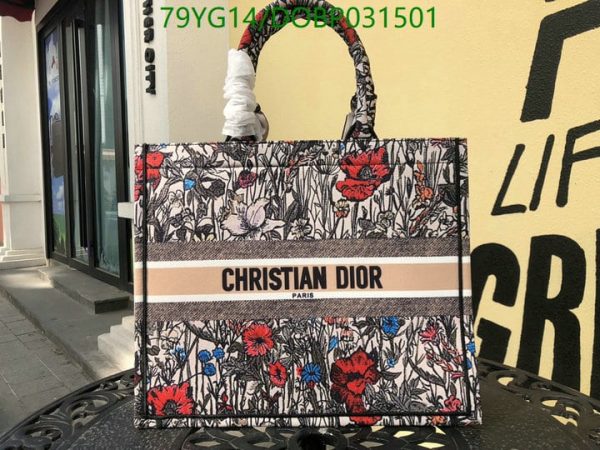 Christian Dior AAA+ Replica Dioriviera Book Tote Blue DOBP031501164