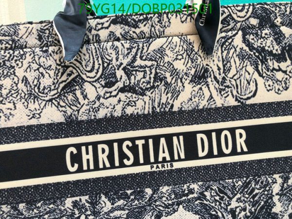 Christian Dior AAA+ Replica Dioriviera Book Tote Blue DOBP031501164