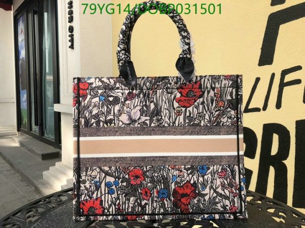 Christian Dior AAA+ Replica Dioriviera Book Tote Blue DOBP031501164