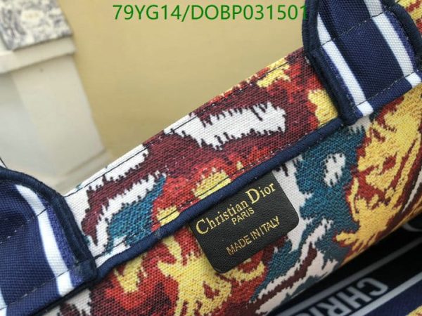 Christian Dior AAA+ Replica Dioriviera Book Tote Blue DOBP031501164