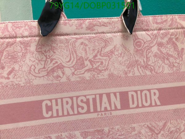 Christian Dior AAA+ Replica Dioriviera Book Tote Blue DOBP031501164