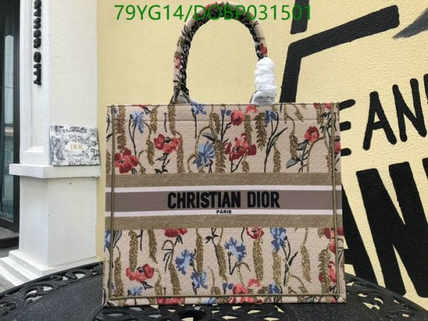 Christian Dior AAA+ Replica Dioriviera Book Tote Blue DOBP031501164