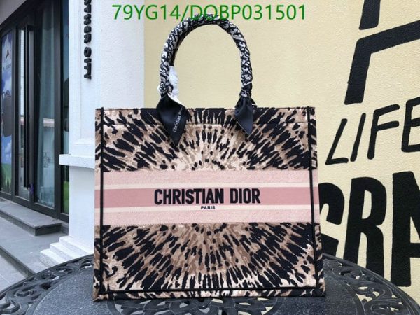 Christian Dior AAA+ Replica Dioriviera Book Tote Blue DOBP031501164