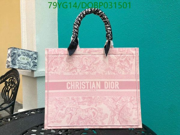 Christian Dior AAA+ Replica Dioriviera Book Tote Blue DOBP031501164