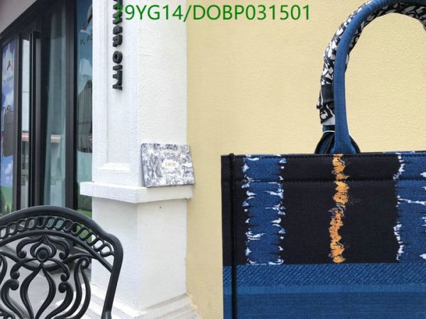 Christian Dior AAA+ Replica Dioriviera Book Tote Blue DOBP031501164