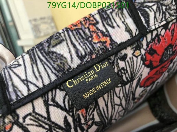 Christian Dior AAA+ Replica Dioriviera Book Tote Blue DOBP031501164