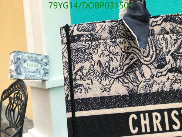 Christian Dior AAA+ Replica Dioriviera Book Tote Blue DOBP031501164