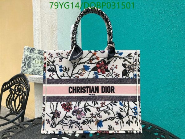 Christian Dior AAA+ Replica Dioriviera Book Tote Blue DOBP031501164