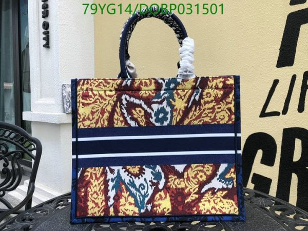 Christian Dior AAA+ Replica Dioriviera Book Tote Blue DOBP031501164