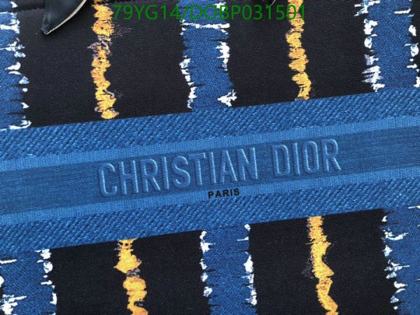 Christian Dior AAA+ Replica Dioriviera Book Tote Blue DOBP031501164