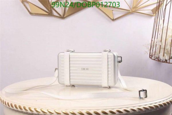 Christian Dior Rimowa AAA+ Replica Aluminum Clutch Bag Dior DOBP012703167