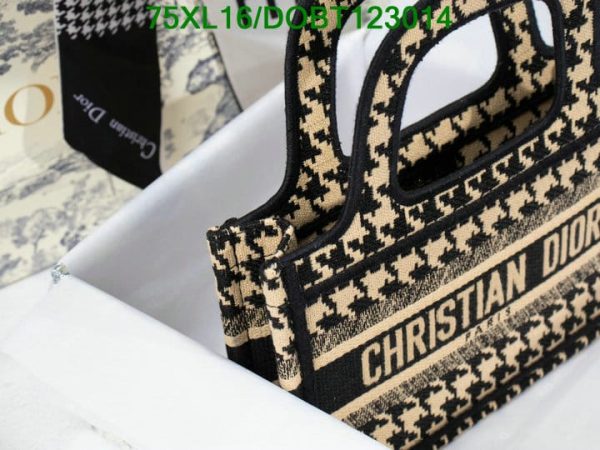 Christian Dior AAA+ Replica Canvas Mini Book Tote Bag DOBT123014528