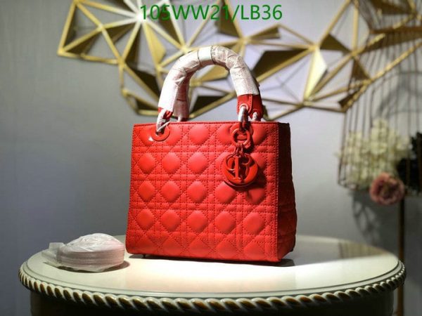 Christian Dior AAA+ Replica Lady Dior Cannage Sac LB35164397516