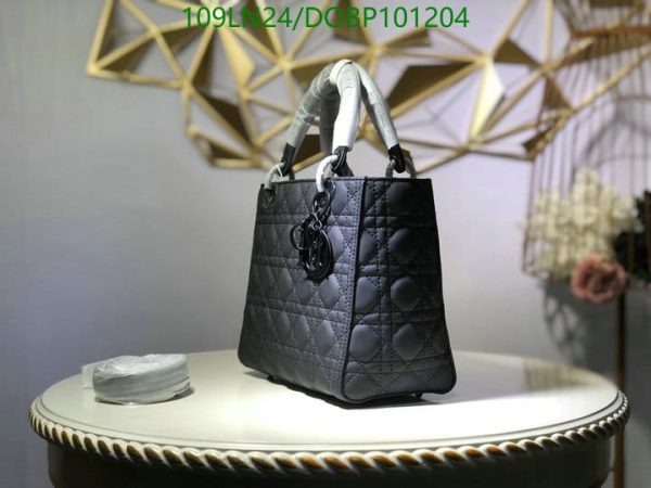 Dior AAA+ Replica Medium Ultramatte Cannage Lady Bag DOBP101204841