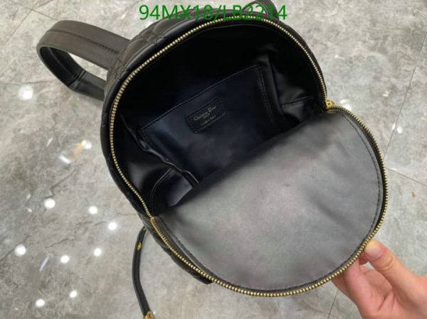 Dior AAA+ Replica Mini Cannage Sheepskin Backpack LB22146152874