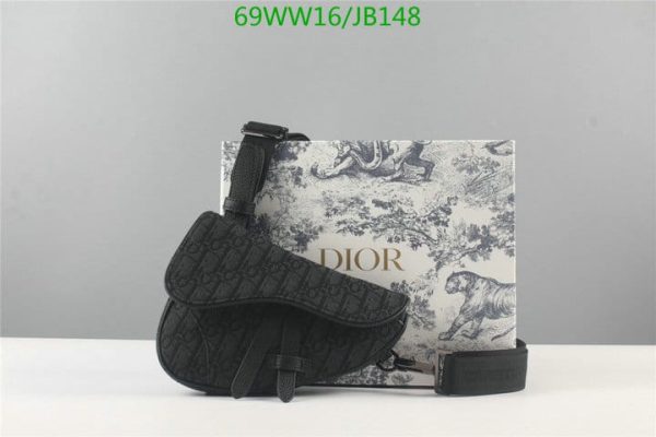 Dior AAA+ Replica Oblique Designer Small Saddle Bag JB14816437854