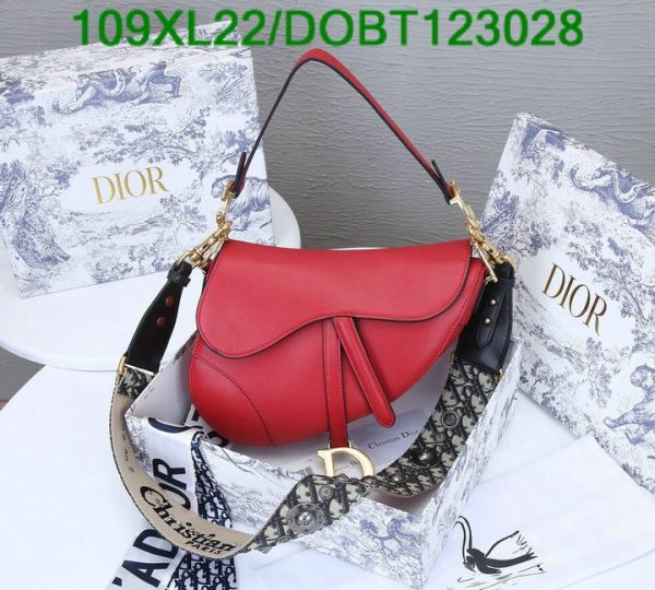 Dior AAA+ Replica Saddle Designer Ladies Handle Bag DOBT123028187