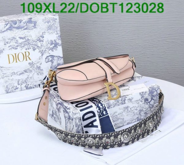 Dior AAA+ Replica Saddle Designer Ladies Handle Bag DOBT123028187