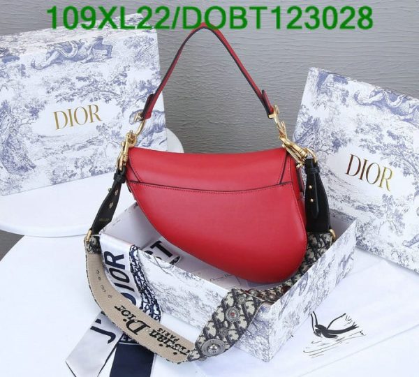 Dior AAA+ Replica Saddle Designer Ladies Handle Bag DOBT123028187