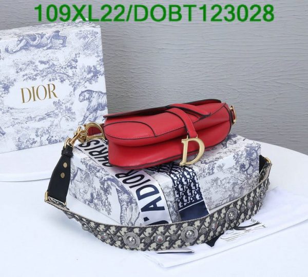 Dior AAA+ Replica Saddle Designer Ladies Handle Bag DOBT123028187