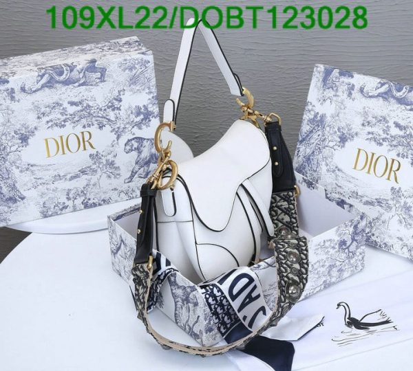 Dior AAA+ Replica Saddle Designer Ladies Handle Bag DOBT123028187