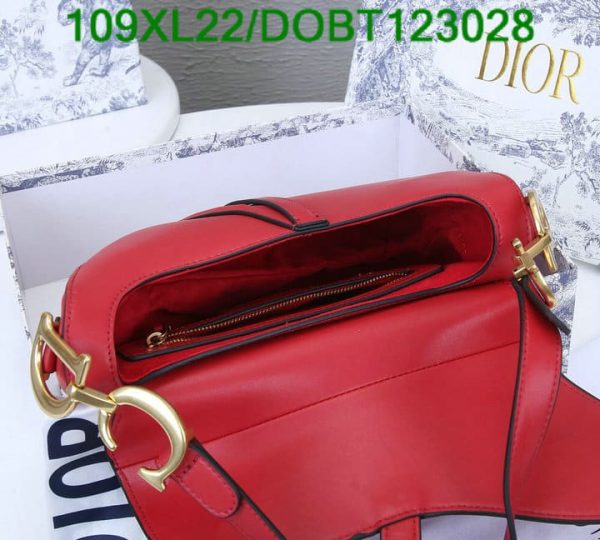 Dior AAA+ Replica Saddle Designer Ladies Handle Bag DOBT123028187