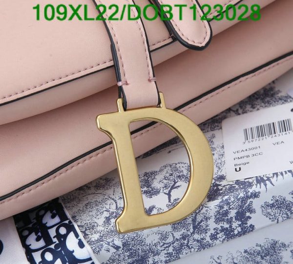 Dior AAA+ Replica Saddle Designer Ladies Handle Bag DOBT123028187