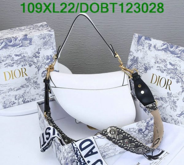 Dior AAA+ Replica Saddle Designer Ladies Handle Bag DOBT123028187