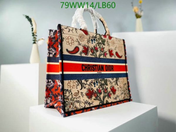 Dior Mutabilis AAA+ Replica Canvas Book Tote LB60164397512