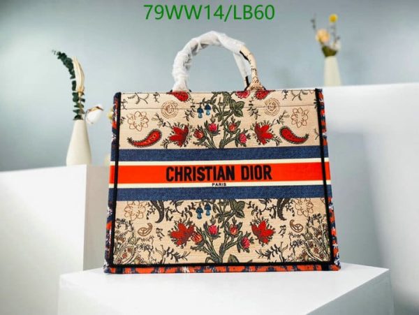 Dior Mutabilis AAA+ Replica Canvas Book Tote LB60164397512