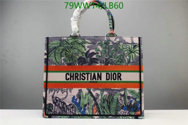 Dior Mutabilis AAA+ Replica Canvas Book Tote LB60164397512