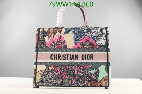 Dior Mutabilis AAA+ Replica Canvas Book Tote LB60164397512