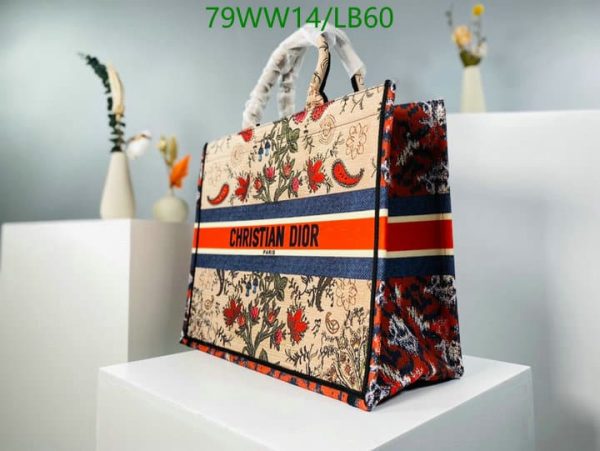 Dior Mutabilis AAA+ Replica Canvas Book Tote LB60164397512