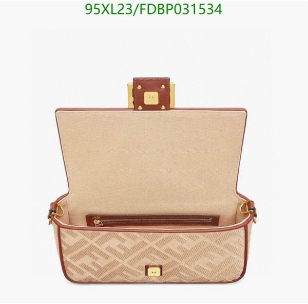 Fendi AAA+ Replica Baguette Full Grain Leather Bag FDBP031534159