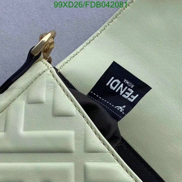 Fendi AAA+ Replica Baguette Sheepskin Leather Bag FDB0420814758