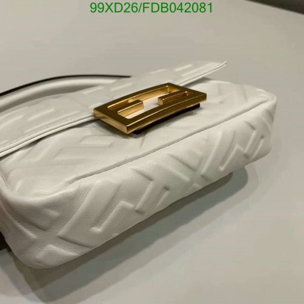 Fendi AAA+ Replica Baguette Sheepskin Leather Bag FDB0420814758