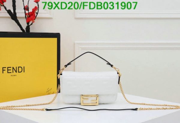 Fendi AAA+ Replica Baguette Mini Leather Bag FDB0319075768