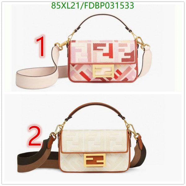 Fendi AAA+ Replica Fendi Pink Leather Bag FDBP031533159