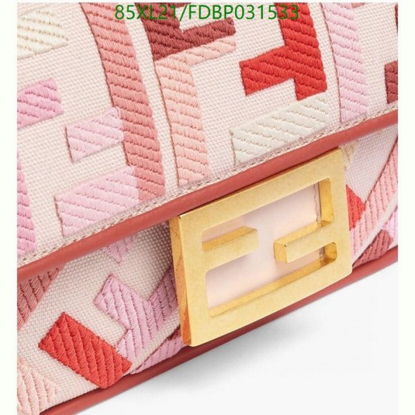 Fendi AAA+ Replica Fendi Pink Leather Bag FDBP031533159