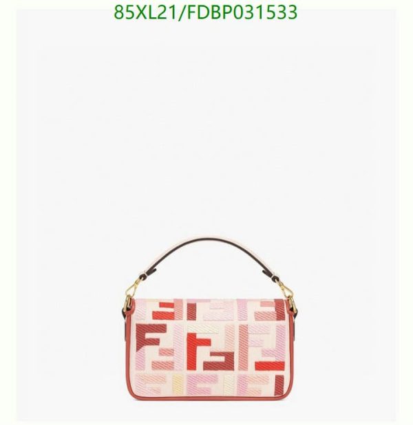 Fendi AAA+ Replica Fendi Pink Leather Bag FDBP031533159