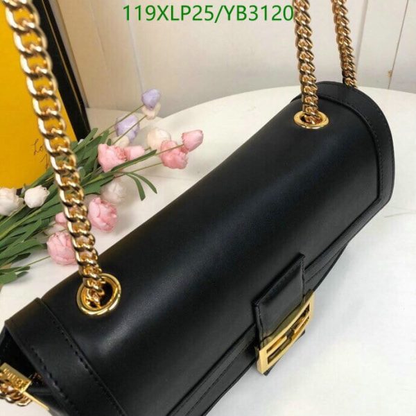 Fendi AAA+ Replica Micro Baguette Chain Shoulder Bag YB31201941234