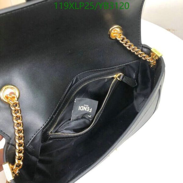 Fendi AAA+ Replica Micro Baguette Chain Shoulder Bag YB31201941234