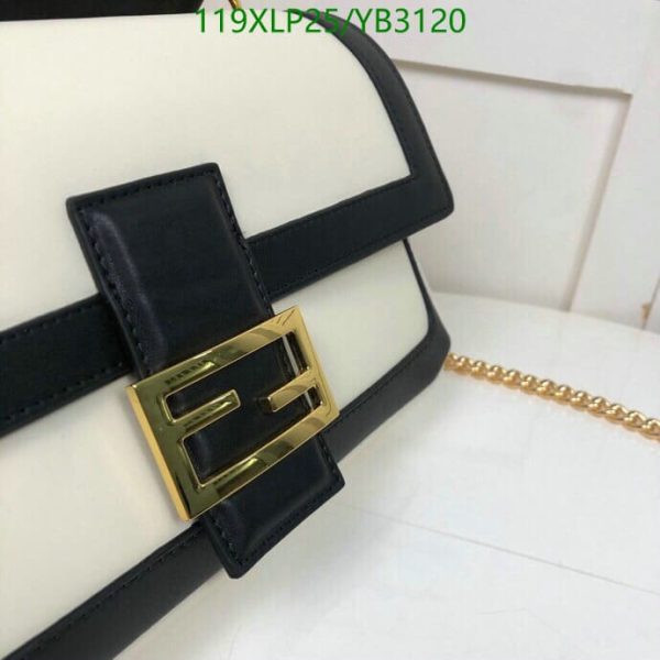 Fendi AAA+ Replica Micro Baguette Chain Shoulder Bag YB31201941234