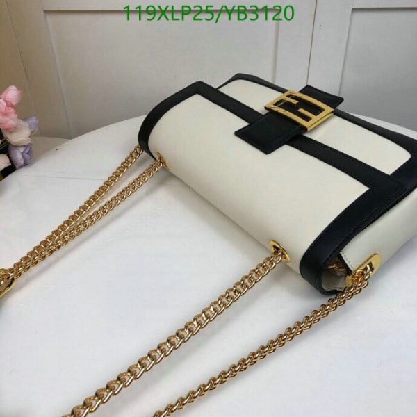 Fendi AAA+ Replica Micro Baguette Chain Shoulder Bag YB31201941234