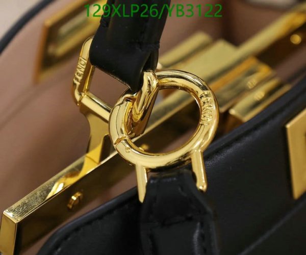 Fendi AAA+ Replica Mini Peekaboo Selleria Handbag YB31222586321