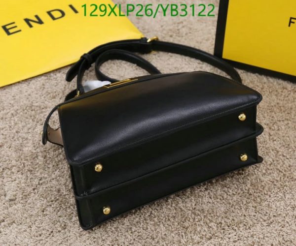 Fendi AAA+ Replica Mini Peekaboo Selleria Handbag YB31222586321