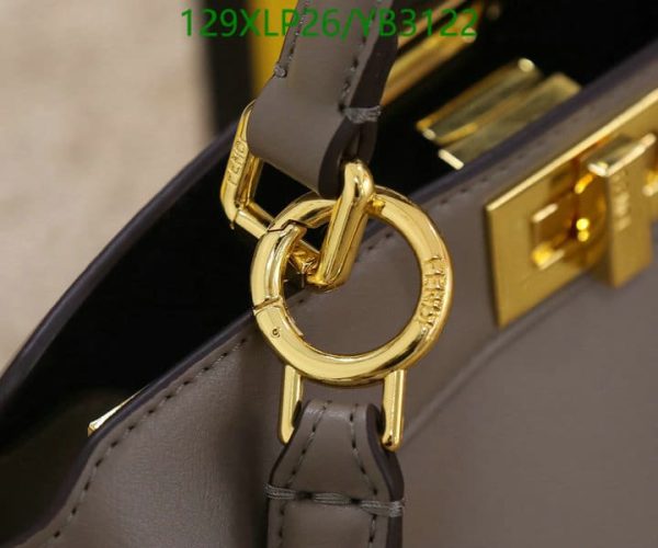 Fendi AAA+ Replica Mini Peekaboo Selleria Handbag YB31222586321